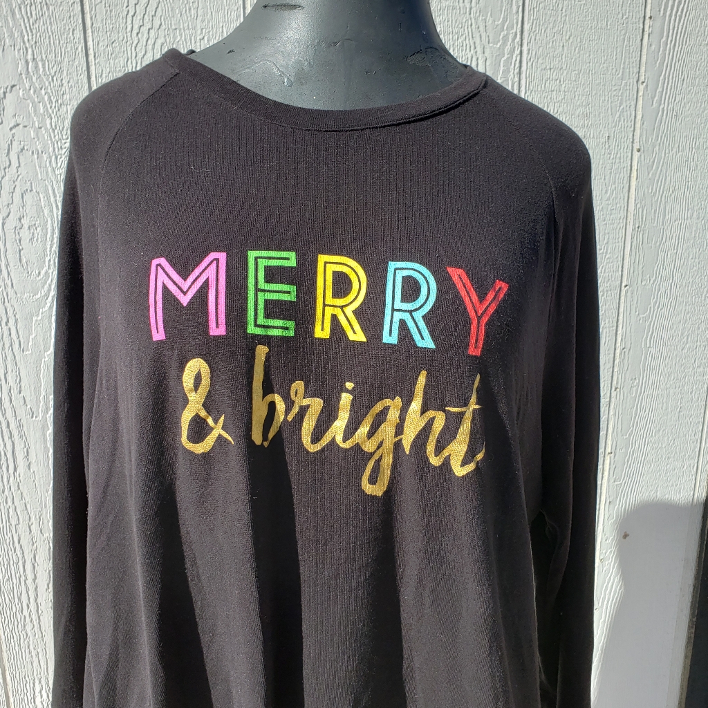 State Of Mine Christmas Tunic Sweater 2xl